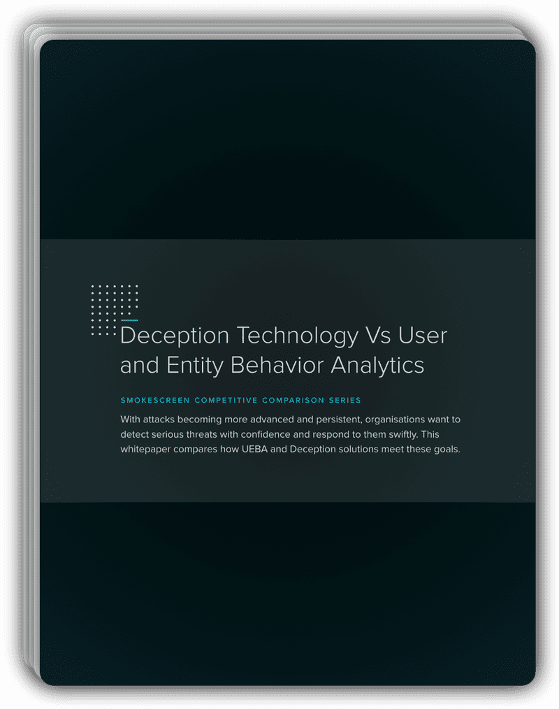 Smokescreen Comparison - Deception vs UEBA
